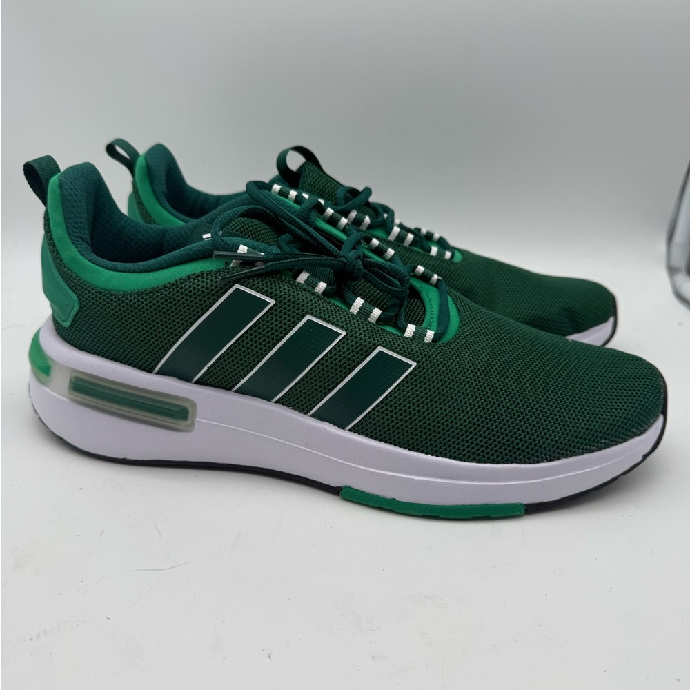 BRAND NEW Adidas Racer TR23 Green Sneakers JP5301 Size 11 - Picture 2 of 7
